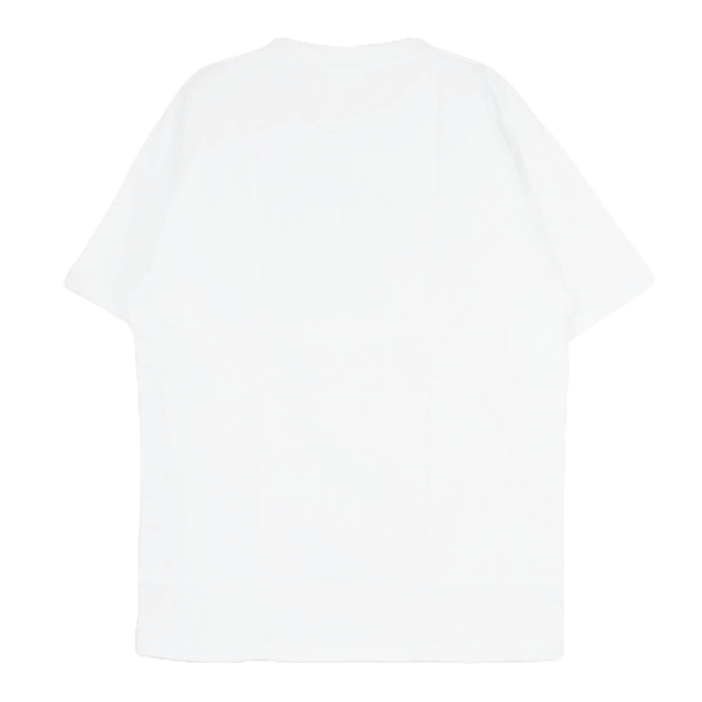 A BATHING APE アベイシングエイプ Broken College Tee ブロークン カレッジ 半袖 Tシャツ ホワイト系 L【新古品】【未使用】【中古】