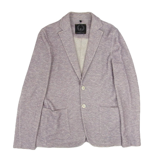 ティージャケット パイル地 2B イージー テーラード ジャケット マルチカラー系 S【中古】