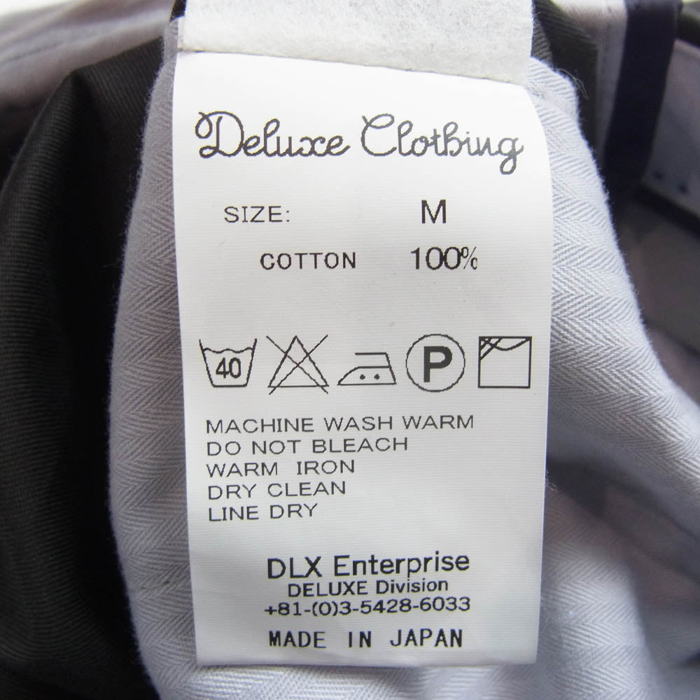 DELUXE デラックス チノクロス チノパンツ トラウザー ブラウン系 M【中古】