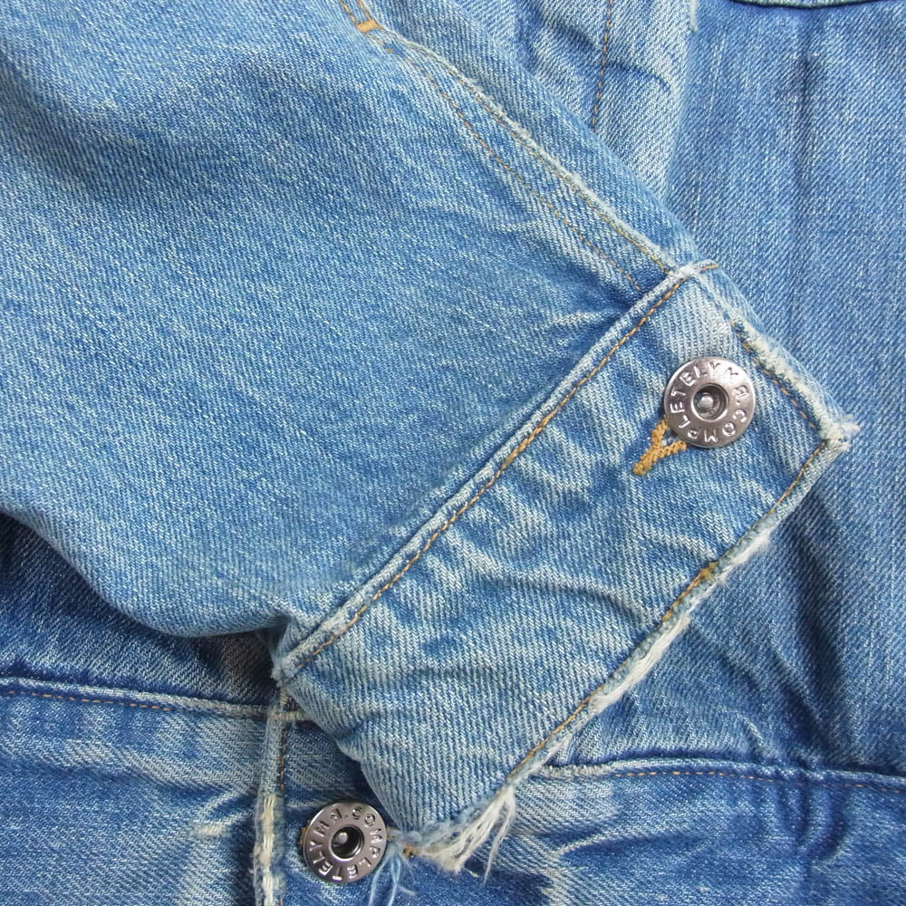 ミスターコンプリートリー 71-231-05-020874 OVERSIZED DENIM JACKET オーバーサイズ デニムジャケット Gジャン インディゴブルー系 M【中古】