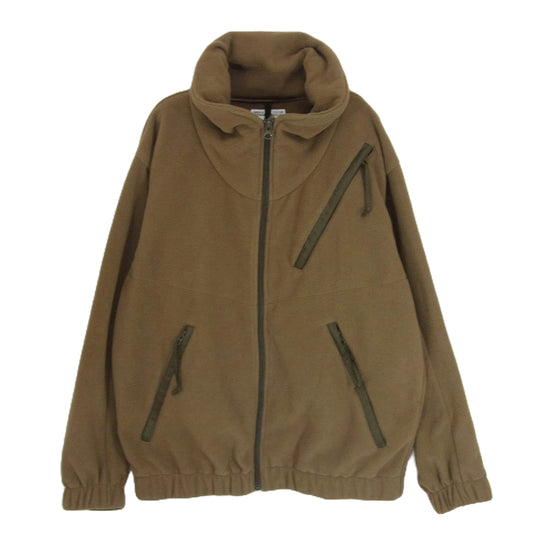 ネクサスセブン MSA-NTC-J0C ポーラテック フリース フルジップ ジャケット ブラウン系 46【中古】