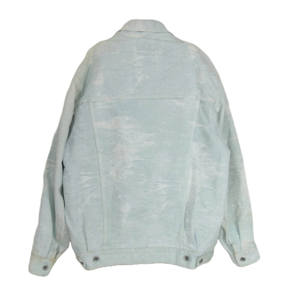 ターク 18SS TA18SS-JK024 CONTRAST DENIM JAQUARD DENIM JACKET デニム ジャケット ブルー系 1【中古】
