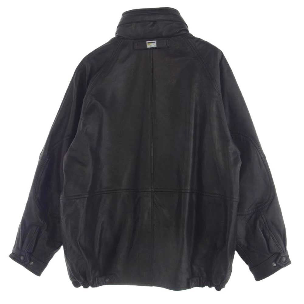 NAUTICA ノーティカ 230-1516 FREAK'S STORE フリークスストア別注 スタンドカラー ラムレザー ジャケット ブラック系 M【中古】