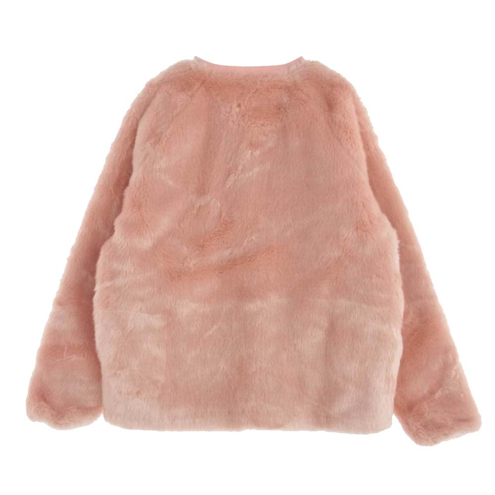 JOYRICH ジョイリッチ ファー スウェット トップス ピンク系 L【極上美品】【中古】