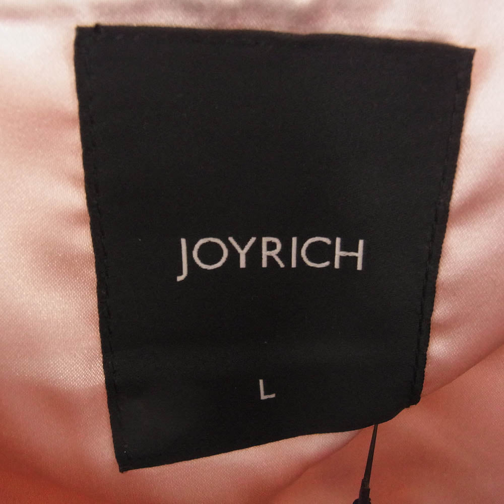 JOYRICH ジョイリッチ ファー スウェット トップス ピンク系 L【極上美品】【中古】