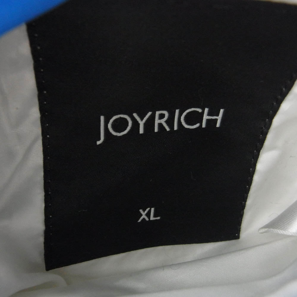 JOYRICH ジョイリッチ 総柄 中綿 ジャケット ライトブルー系 XL【中古】