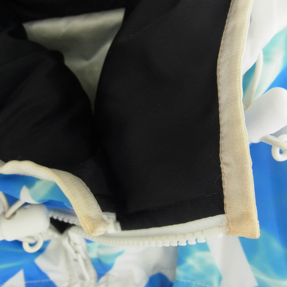 JOYRICH ジョイリッチ 総柄 中綿 ジャケット ライトブルー系 XL【中古】