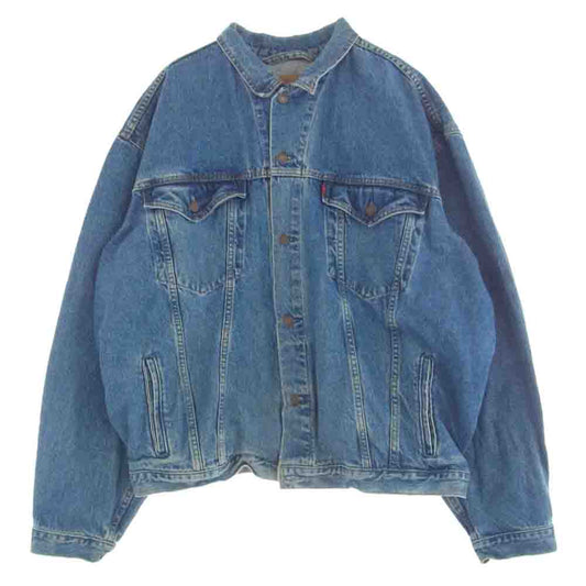 Levi's リーバイス 75528-4891 Denim Trucker Jacket 3rd Type デニムジャケット インディゴブルー系 TALL/GRANDE【中古】