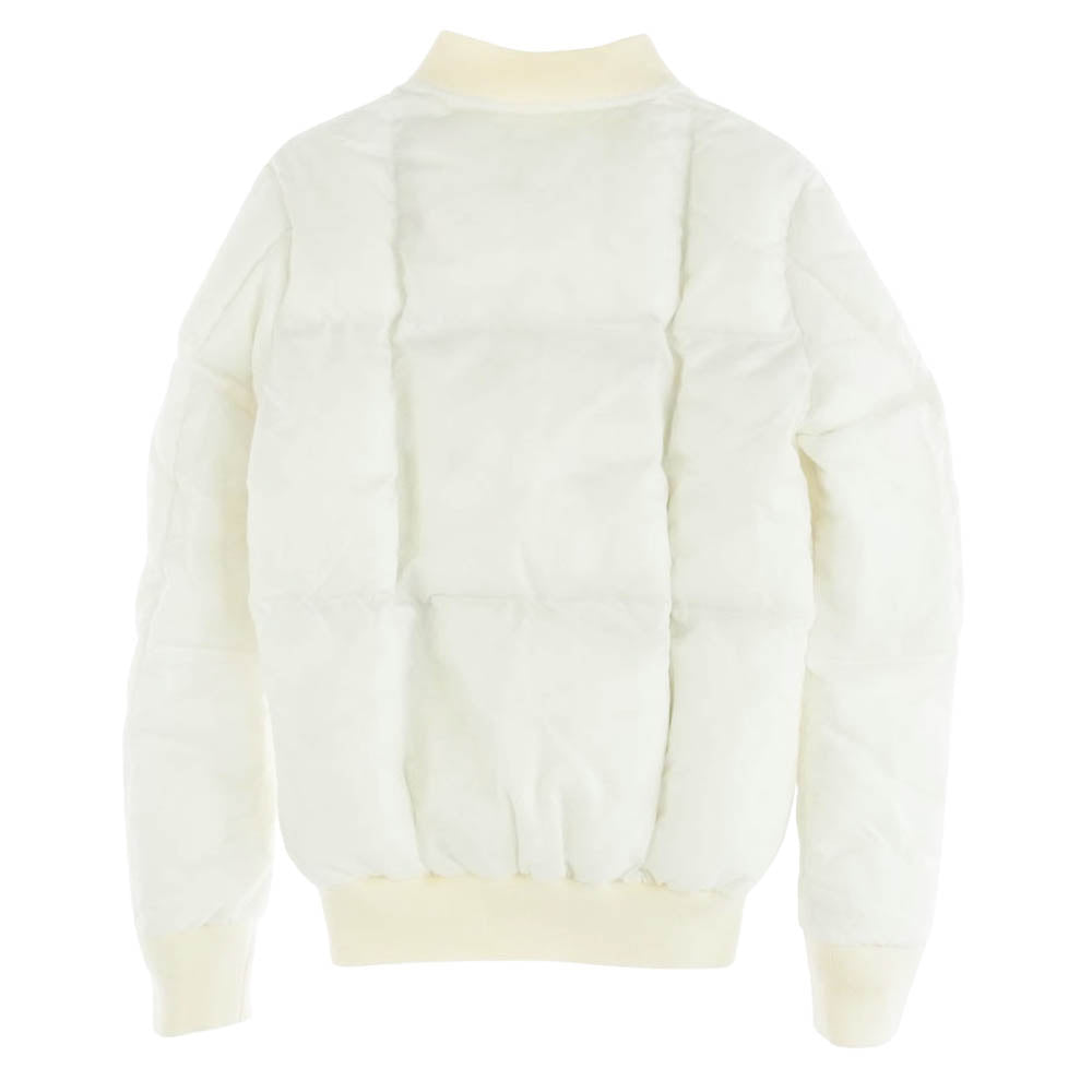 JOYRICH ジョイリッチ リバーシブル ボンバー ジャケット 総柄 オフホワイト系 M【極上美品】【中古】