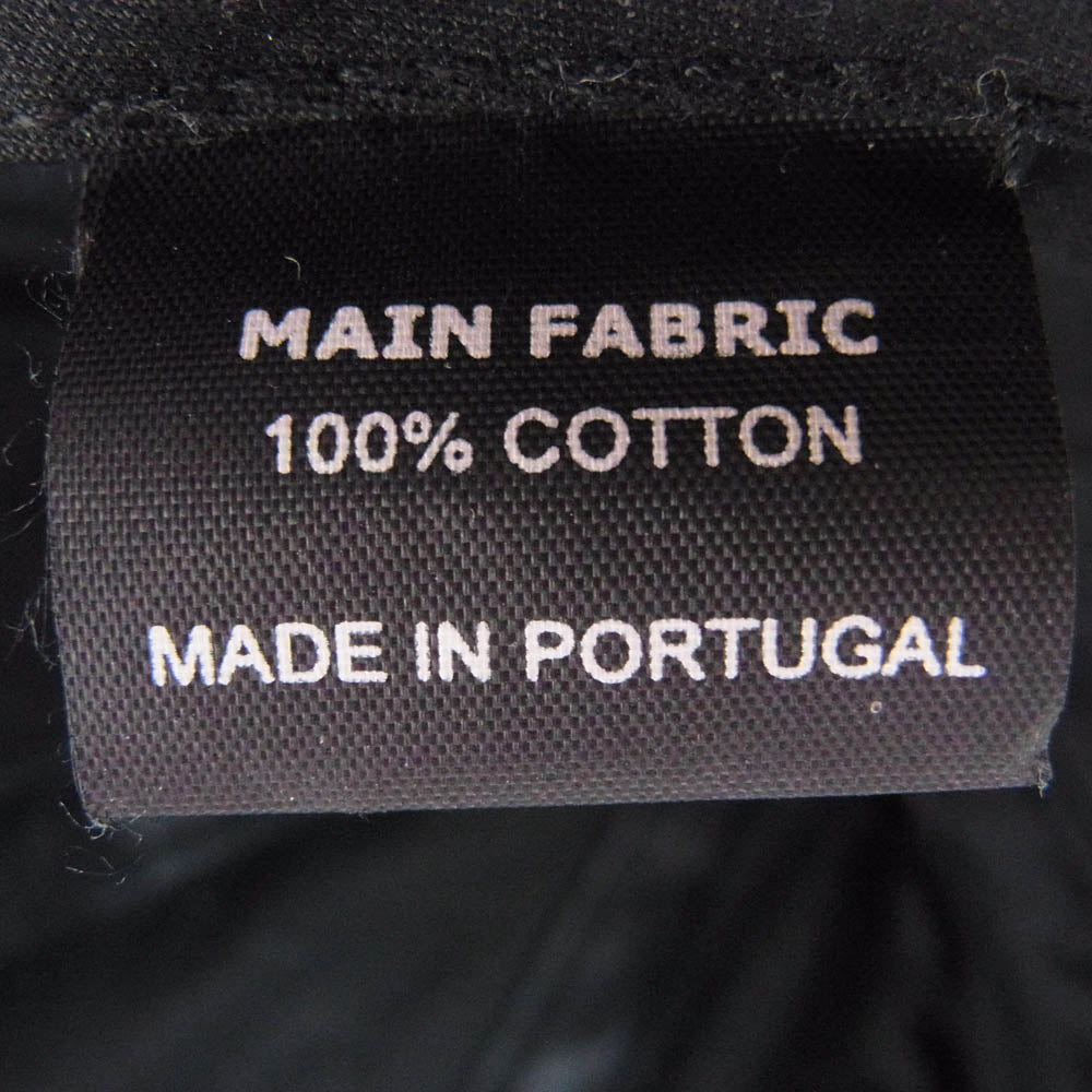 VETEMENTS ヴェトモン WF17AC3 PARKING TOUR CAP パーキングツアー バックロゴ刺繍 ベースボール キャップ ブラック系【中古】