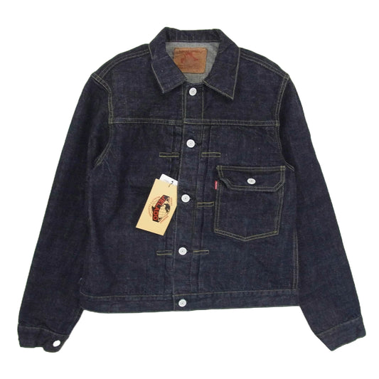JELADO ジェラード 407EXX JP94407E 1st Denim Jacket Gジャン デニムジャケット シンチバック セルビッチ インディゴブルー系 XS【新古品】【未使用】【中古】