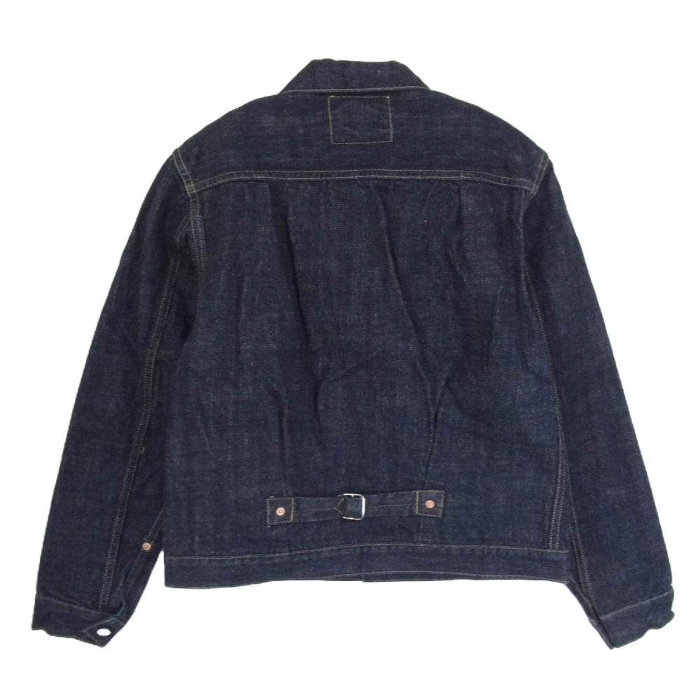 JELADO ジェラード 407EXX JP94407E 1st Denim Jacket Gジャン デニムジャケット シンチバック セルビッチ インディゴブルー系 XS【新古品】【未使用】【中古】