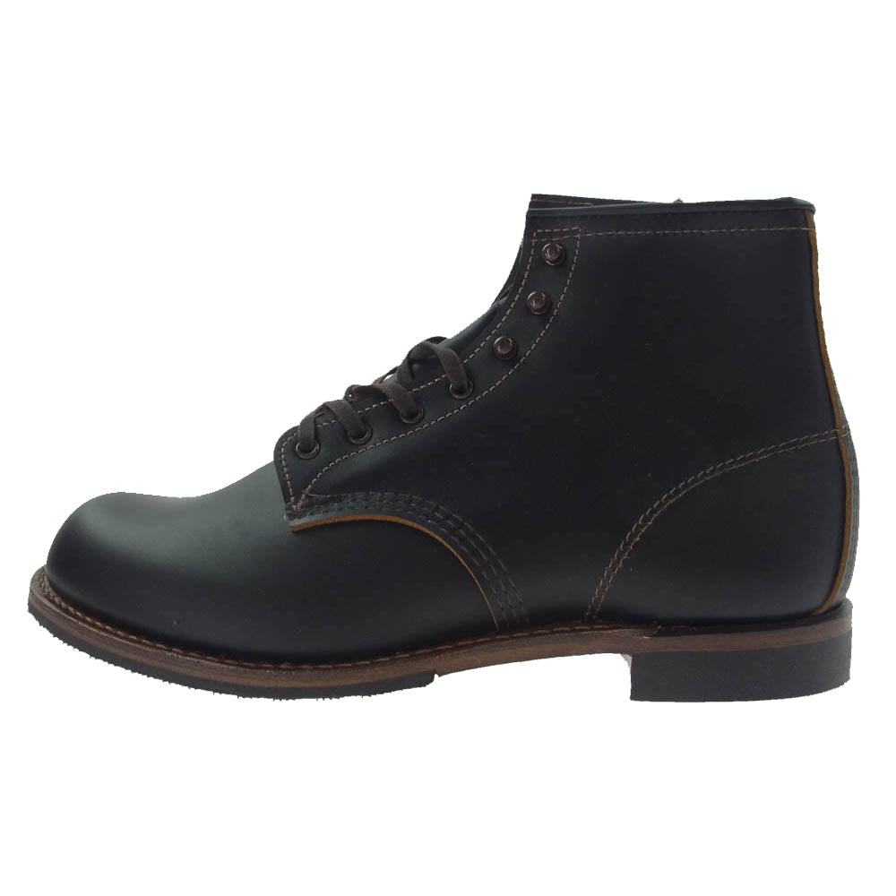 RED WING レッドウィング 9060 BECKMAN BOOT FLAT BOX ベックマン フラットボックス クロンダイク 茶芯 ブーツ ブラック系 US9.5【新古品】【未使用】【中古】