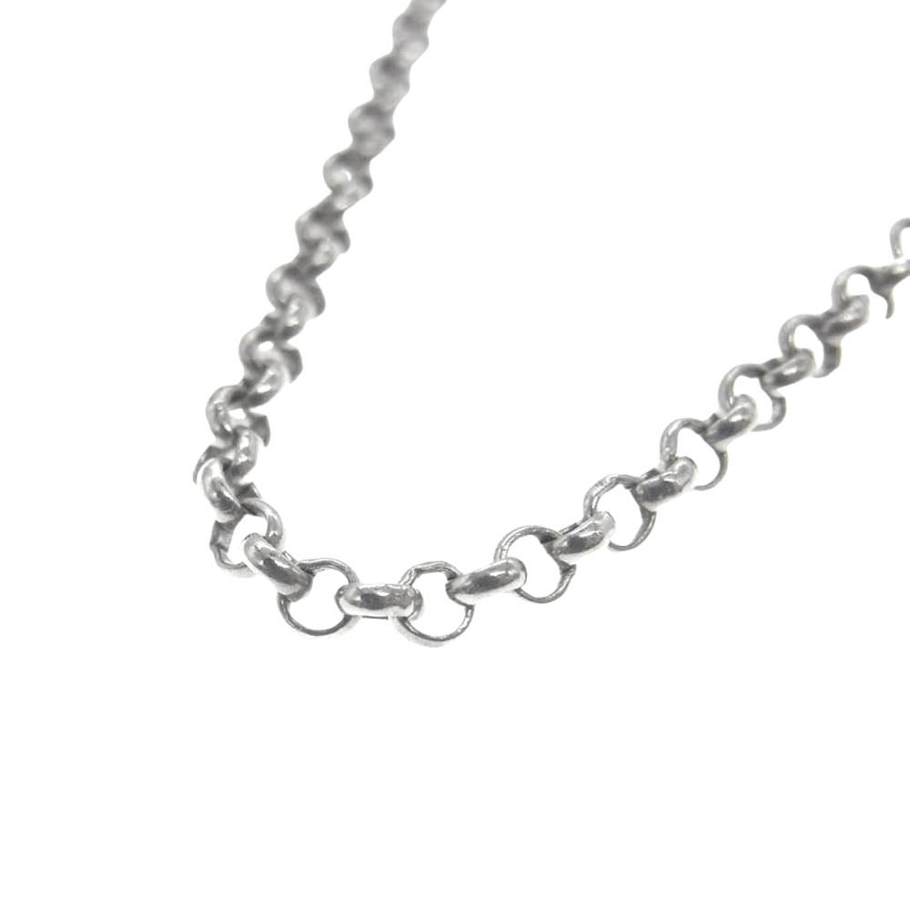 CHROME HEARTS クロムハーツ（原本無） NECKCHAIN R20 ロールチェーン 20インチ ネックレス チェーン シルバー系【中古】