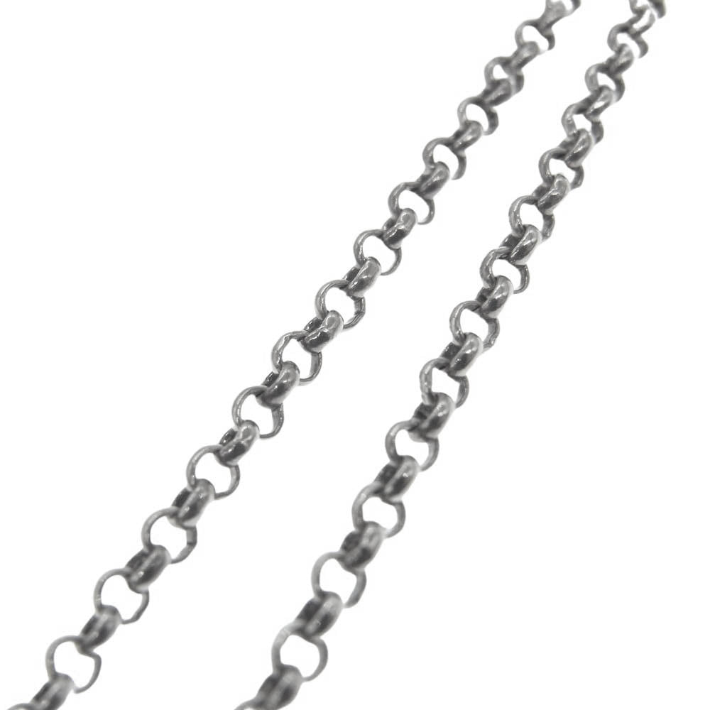 CHROME HEARTS クロムハーツ（原本無） NECKCHAIN R20 ロールチェーン 20インチ ネックレス チェーン シルバー系【中古】