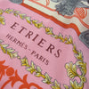 HERMES エルメス ジェアン トライアングル カシミヤ シルク Etriers Remix  鐙 スカーフ【中古】
