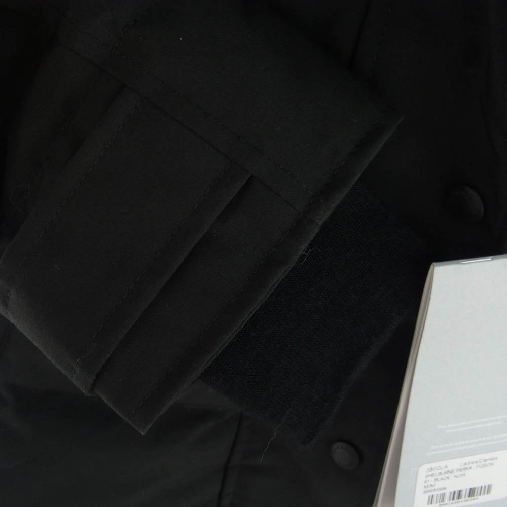 CANADA GOOSE カナダグース 3802LA 国内正規品 サザビーリーグタグ SHELBURNE PARKA シェルバーン パーカ ダウン ジャケット ブラック系 M【中古】