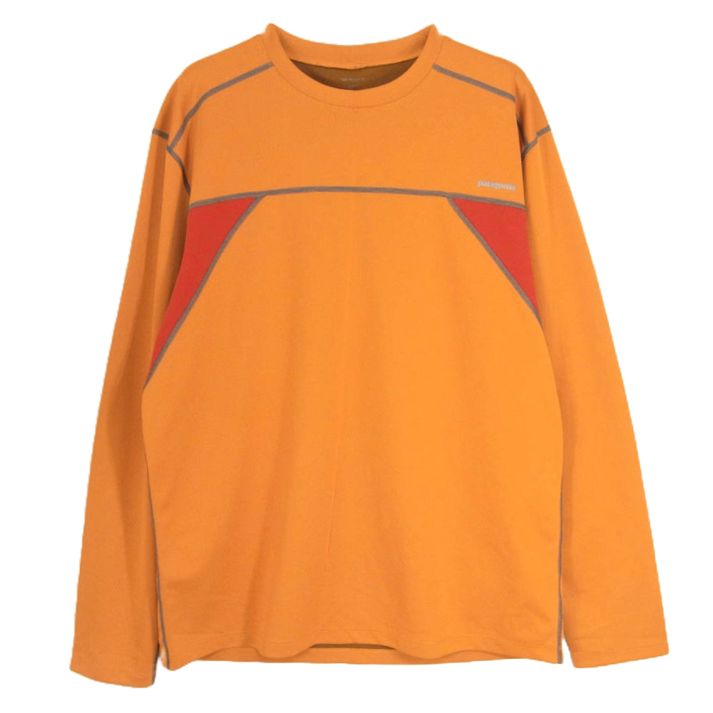 patagonia パタゴニア 23535FA11 ランシェード カットソー ロングスリーブ Tシャツ 長袖 オレンジ系 L【中古】