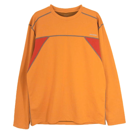 patagonia パタゴニア 23535FA11 ランシェード カットソー ロングスリーブ Tシャツ 長袖 オレンジ系 L【中古】