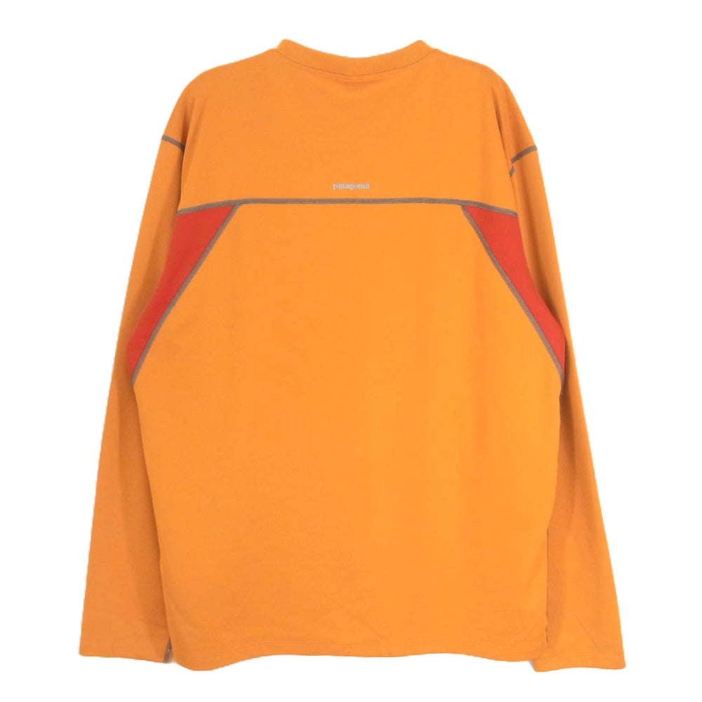 patagonia パタゴニア 23535FA11 ランシェード カットソー ロングスリーブ Tシャツ 長袖 オレンジ系 L【中古】