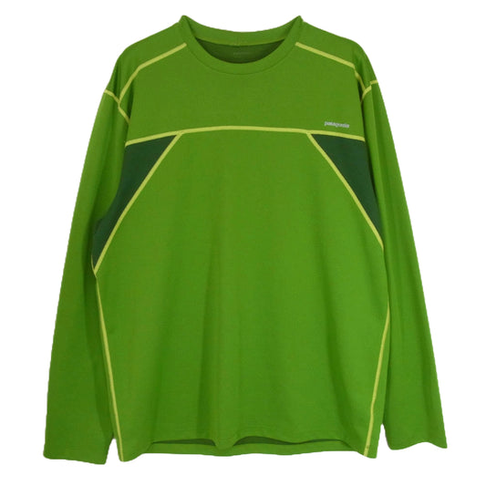 patagonia パタゴニア 23535FA11 ランシェード カットソー ロングスリーブ Tシャツ 長袖 グリーン系 L【中古】