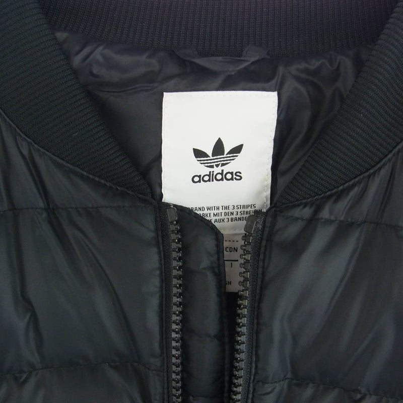 adidas アディダス FL0004 originals オリジナルス SST LIGHT DOWN JACKET スーパースター ライト ダウンジャケット ブラック系【中古】