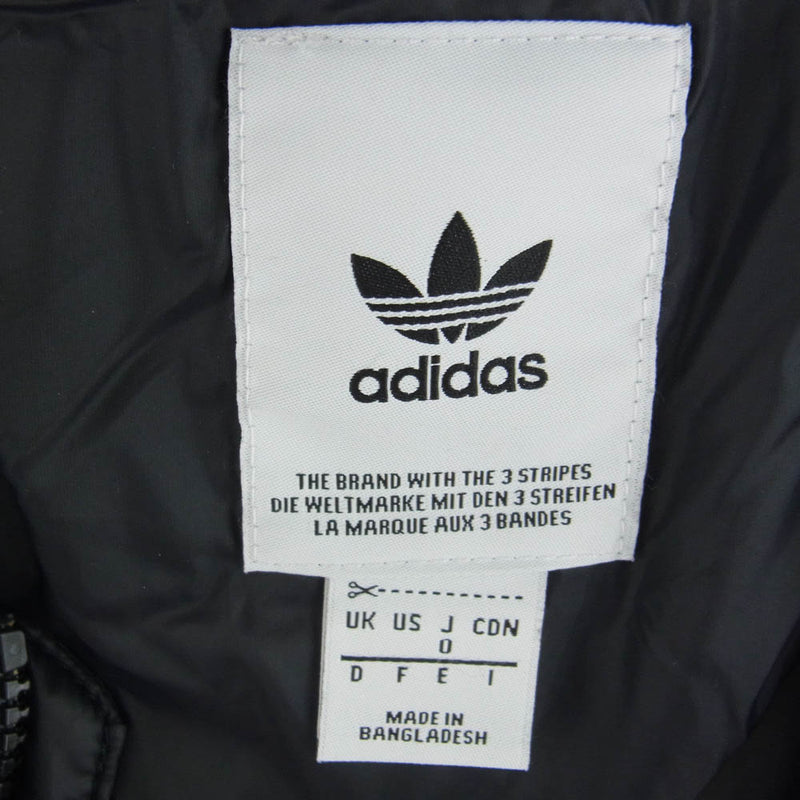 adidas アディダス FL0004 originals オリジナルス SST LIGHT DOWN JACKET スーパースター ライト ダウンジャケット ブラック系【中古】