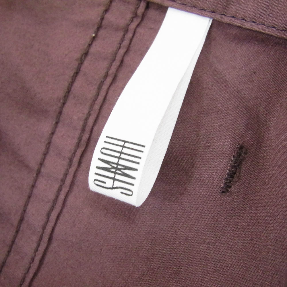 ヒューミス M-CO1301 CHEMICAL FLY-FRONT OVER COAT ケミカルフライ フロント オーバー コート パープル系 M【新古品】【未使用】【中古】