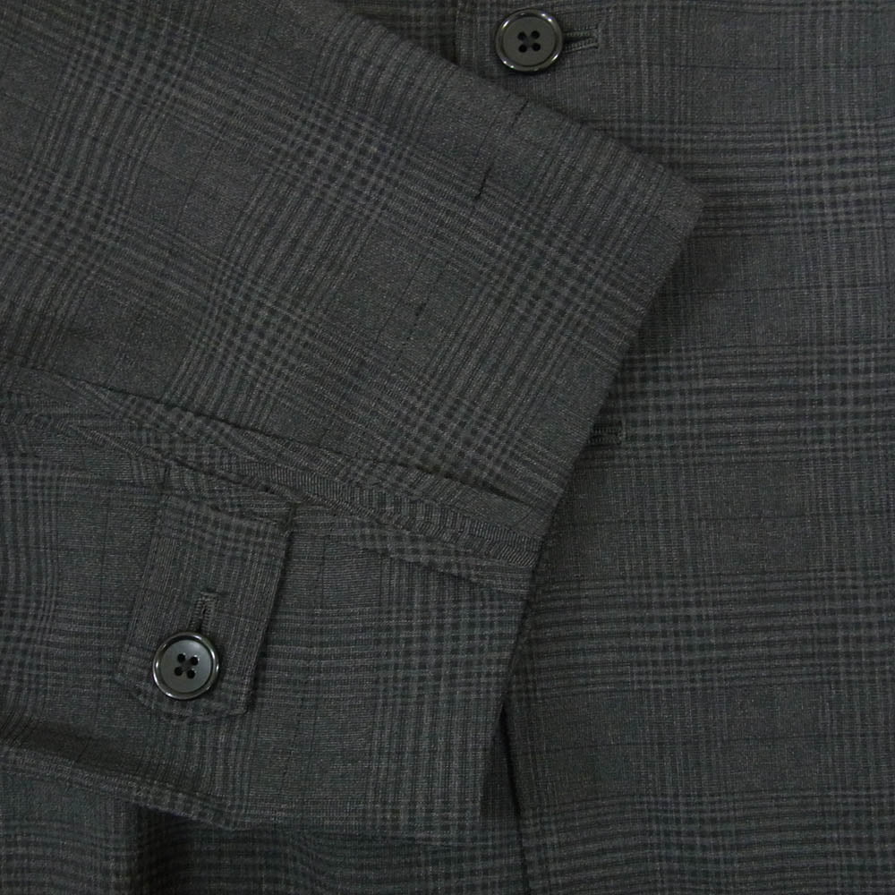 ヴォアーブ VOJK-L31 Chic Tech Big Tailored Jacket チェック柄 チックテック ビッグ テーラードジャケット チャコール系 1【新古品】【未使用】【中古】