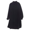 MAISON MARGIELA メゾンマルジェラ 23AW S52DD0024 MM6 エムエムシックス ABITI MIDI Vented Long Sleeve Button Down Dress ミディドレス ワンピース ブラック系 38【新古品】【未使用】【中古】