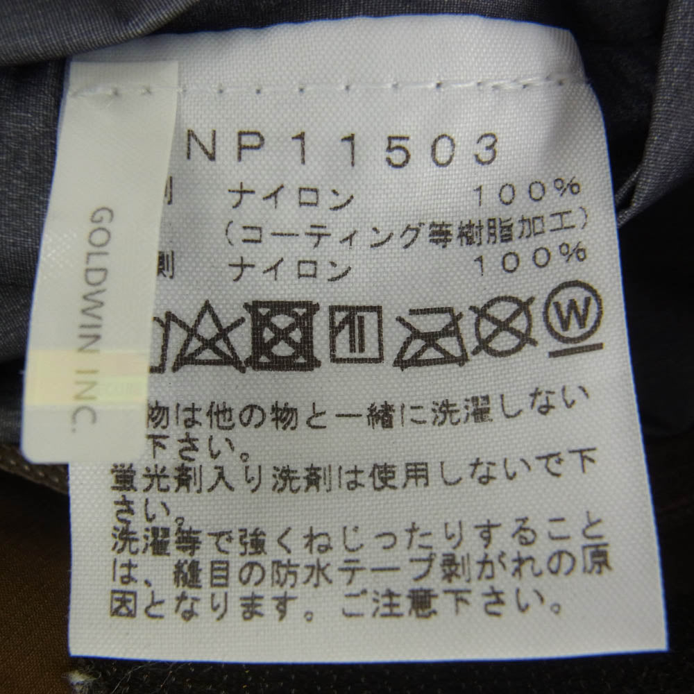 THE NORTH FACE ノースフェイス NP11503 Climb Light Jacket クライム ライト ジャケット ナイロン ジャケット ブラウン系 M【中古】