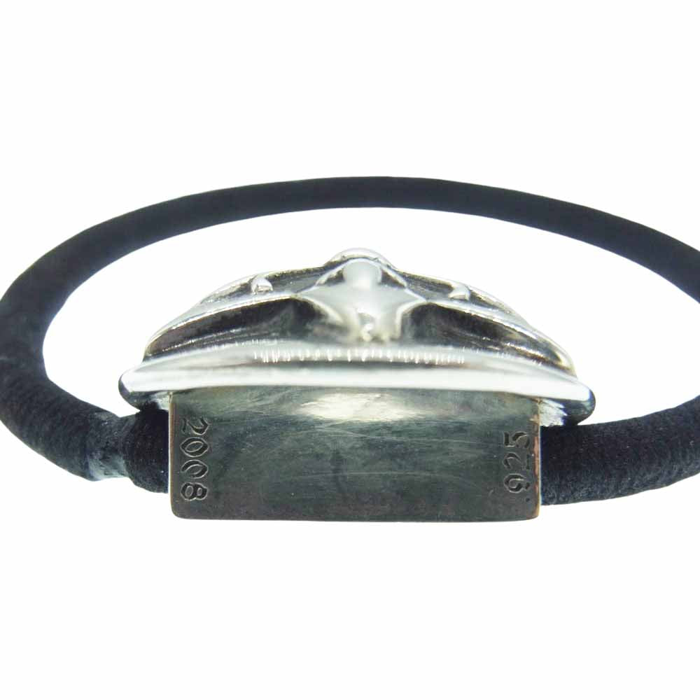 CHROME HEARTS クロムハーツ（原本無） STAR HAIRBAND スター ヘアバンド ヘアゴム シルバー コンチョ シルバー系【中古】