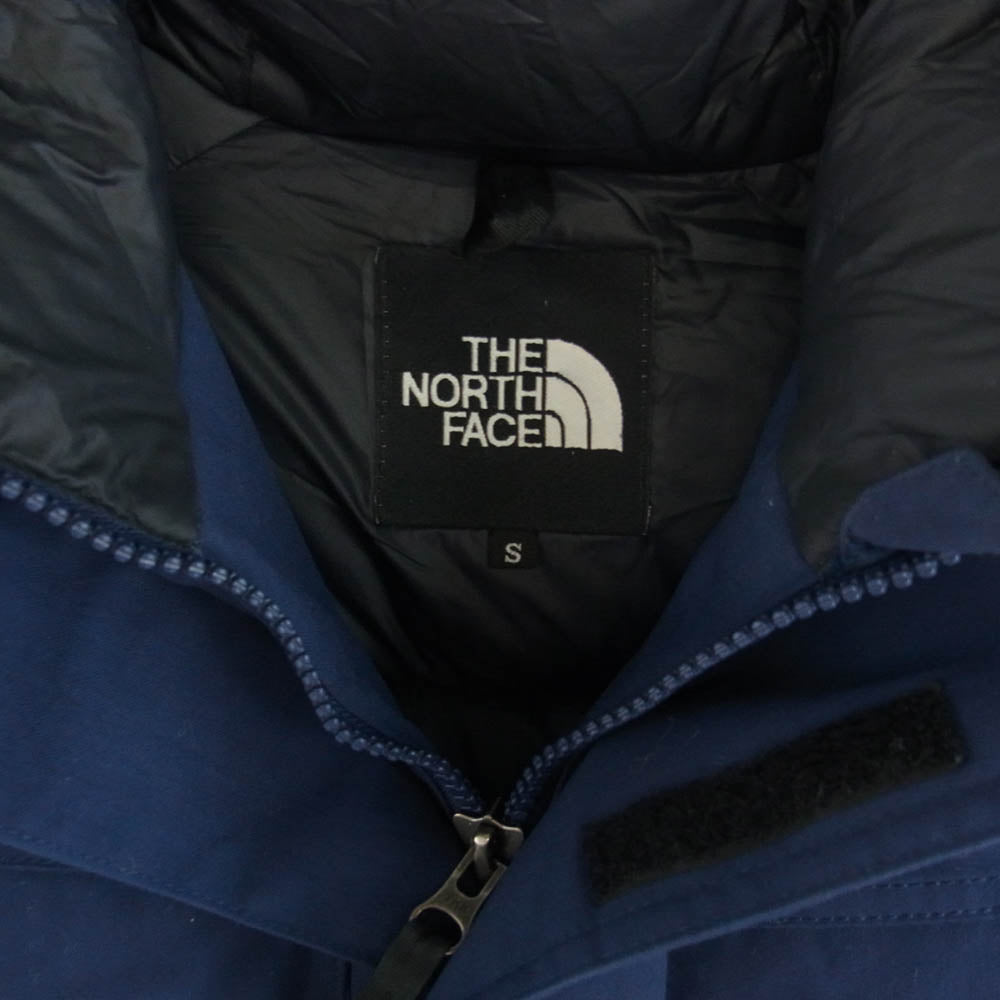 THE NORTH FACE ノースフェイス ND91520 McMurdo Parka マクマード ダウンジャケット ファー付 ネイビー系 S【中古】