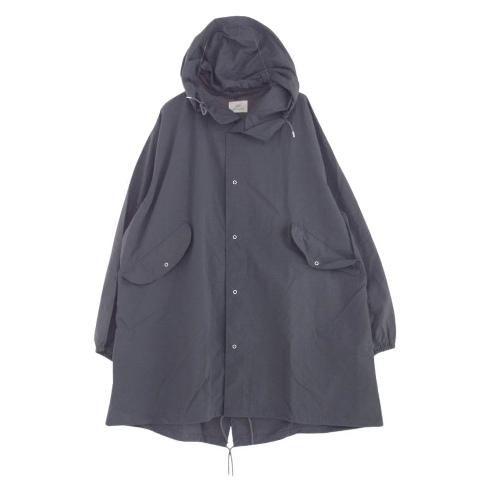 ナインティーンエスオー 23AW 19SO-81 EYE KNOW バックプリント ナイロン コート グレー系 M【中古】