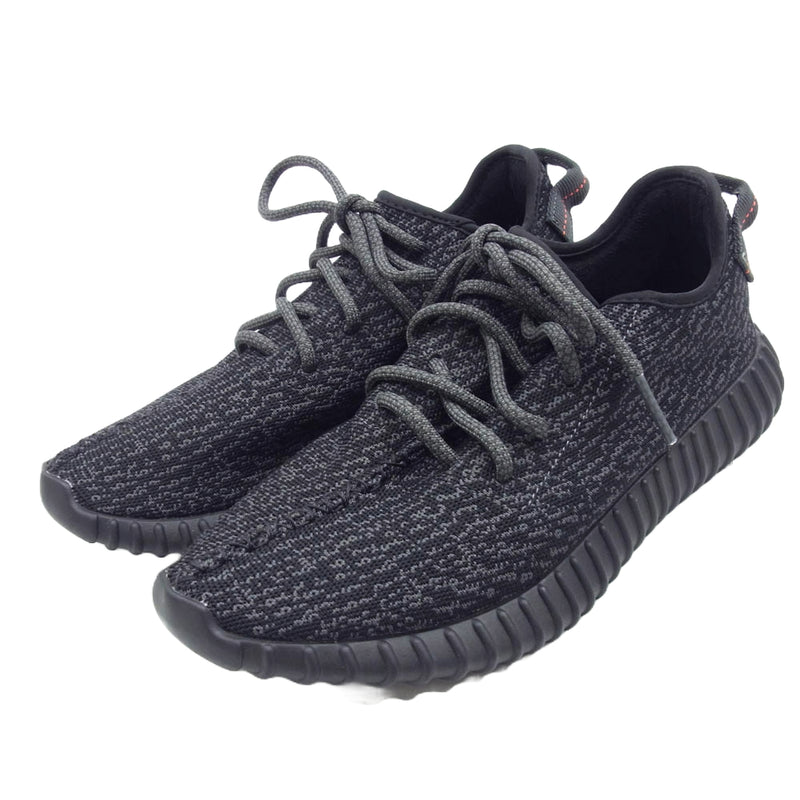 adidas アディダス BB5350 YEEZY Boost 350 Pirate Black イージーブースト パイレートブラック スニーカー ブラック系 26.5ｃｍ【中古】