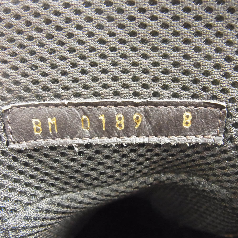 LOUIS VUITTON ルイ・ヴィトン BM0189 オーベルカンフ・ライン モノグラム 切替 アンクル 6ホール ブーツ ブラウン系 8【中古】