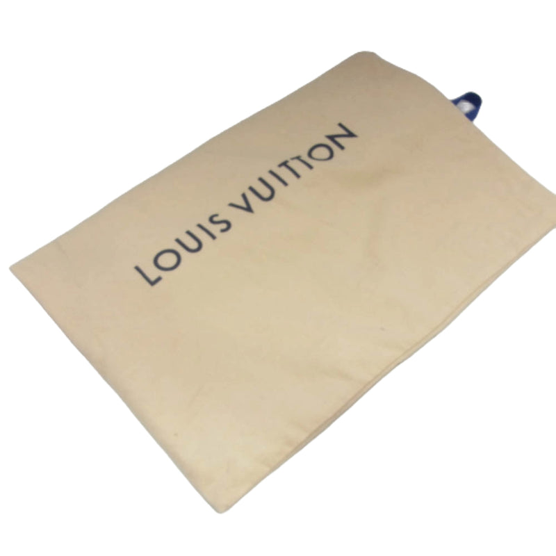 LOUIS VUITTON ルイ・ヴィトン 21SS 1AANEB MS1202 LVトレイナー エンボス モノグラムライン レザー ローカット スニーカー ブラック ホワイト系 ブラック系 8【極上美品】【中古】