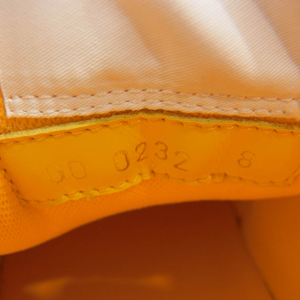 LOUIS VUITTON ルイ・ヴィトン 22SS 1A9ZDC LV トレイナー ライン モノグラム デニム ローカット スニーカー イエロー イエロー系 ホワイト系 8【新古品】【未使用】【中古】