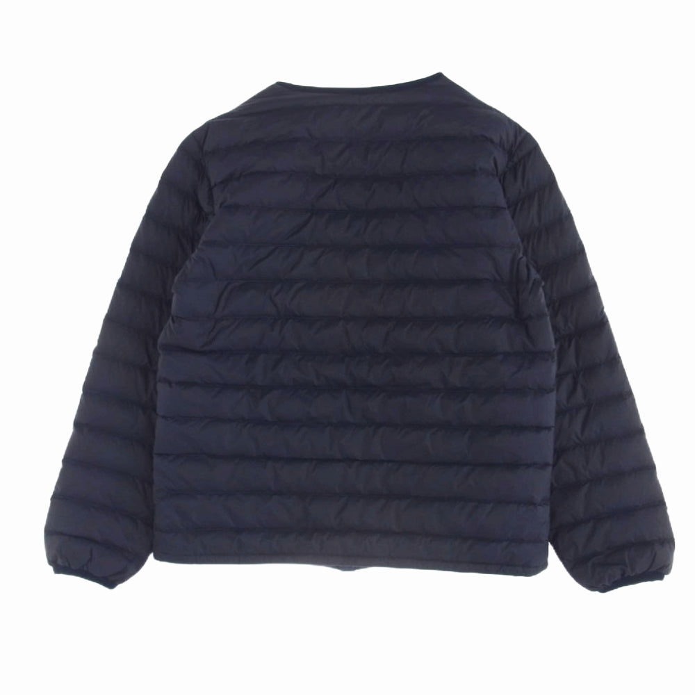Danton ダントン 15A-KW-002 JD-8646 クルーネック インナー ダウン ジャケット ネイビー系 42【中古】