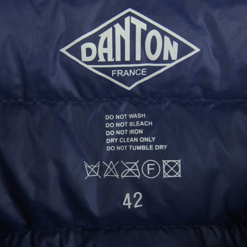 Danton ダントン 15A-KW-002 JD-8646 クルーネック インナー ダウン 