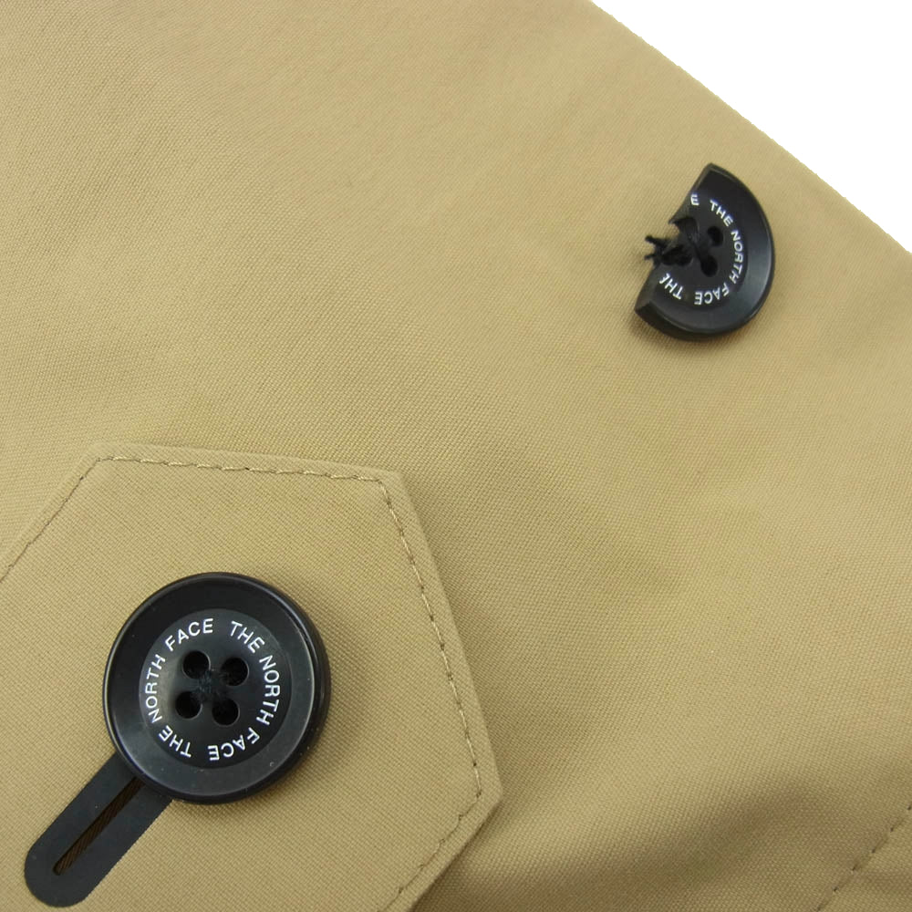 THE NORTH FACE ノースフェイス NP61965 Bold Hooded Coat ボールド フーデット ナイロン コート ベージュ系 M【中古】