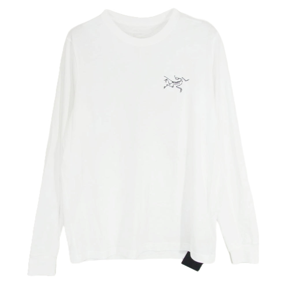ARC'TERYX アークテリクス X000007746 ARC’ MULTI BIRD LOGO LS マルチ バード ロゴ ロングスリーブ 長袖 カットソー ホワイト系 S【新古品】【未使用】【中古】