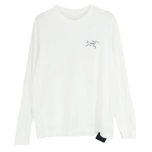 ARC'TERYX アークテリクス X000007746 ARC’ MULTI BIRD LOGO LS マルチ バード ロゴ ロングスリーブ 長袖 カットソー ホワイト系 S【新古品】【未使用】【中古】