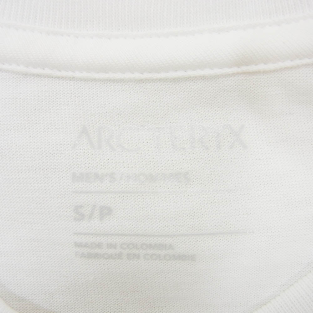 ARC'TERYX アークテリクス X000007746 ARC’ MULTI BIRD LOGO LS マルチ バード ロゴ ロングスリーブ 長袖 カットソー ホワイト系 S【新古品】【未使用】【中古】