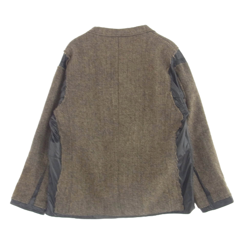 Needles ニードルス J0297 Rebuild by Needles × Harris Tweed ハリスツイード 再構築 ツイード ジャケット ブラウン系 M【美品】【中古】