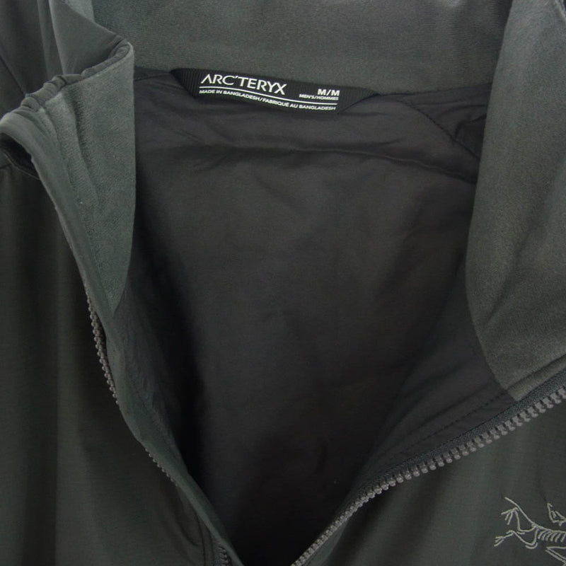 ARC'TERYX アークテリクス X000007349 Atom Jacket アトム ジャケット ナイロン 中綿 ジャケット ダークグレー系 M【新古品】【未使用】【中古】