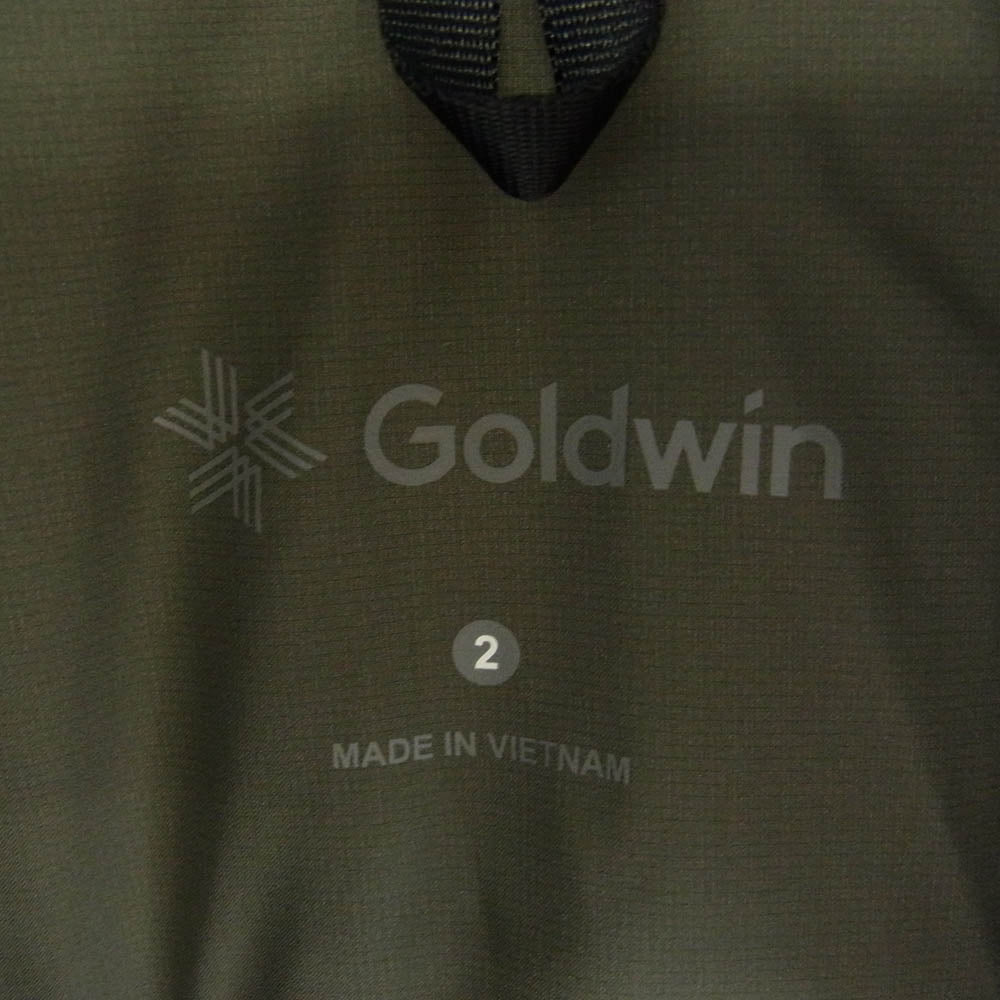 Goldwin ゴールドウィン GL23343 GORE-TEX WINDSTOPPER Puffy Mil Jacket ゴアテックス ウィンドストッパー パフィーミルジャケット ダークオリーブ 2【新古品】【未使用】【中古】