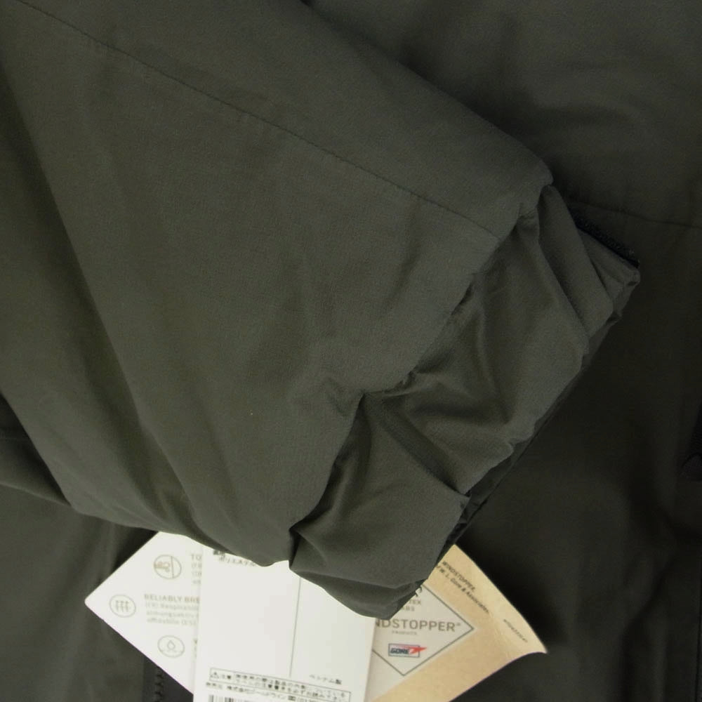 Goldwin ゴールドウィン GL23343 GORE-TEX WINDSTOPPER Puffy Mil Jacket ゴアテックス ウィンドストッパー パフィーミルジャケット ダークオリーブ 2【新古品】【未使用】【中古】