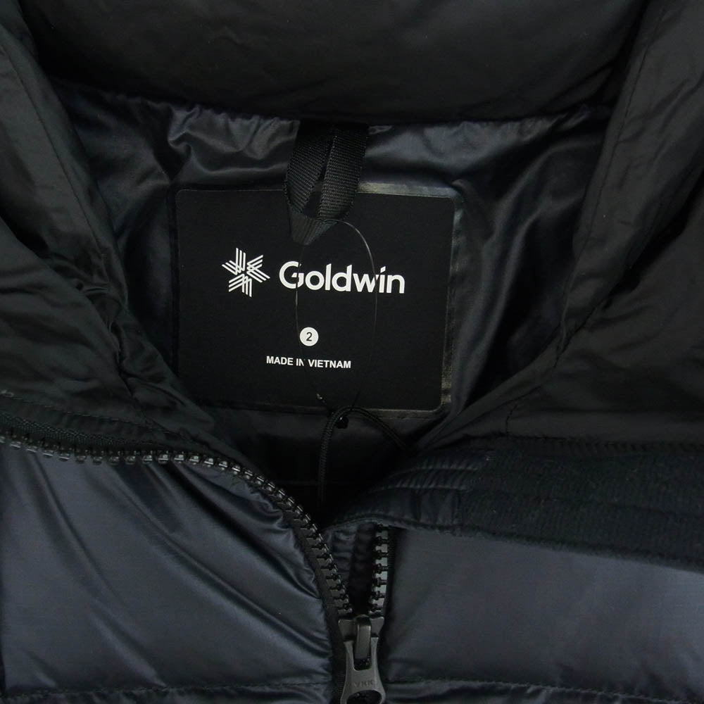 Goldwin ゴールドウィン GM23312 PERTEX QUANTUM Down Parka パーテックス カンタム ダウン ジャケット ブラック系 2【新古品】【未使用】【中古】