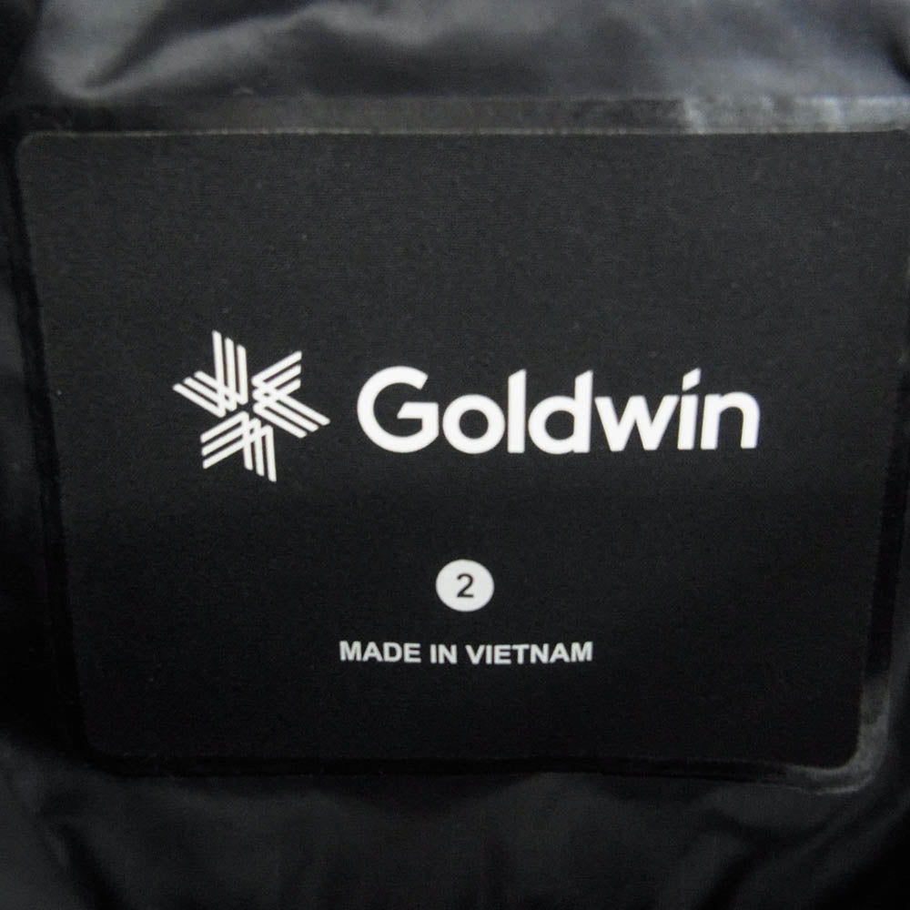 Goldwin ゴールドウィン GM23312 PERTEX QUANTUM Down Parka パーテックス カンタム ダウン ジャケット ブラック系 2【新古品】【未使用】【中古】